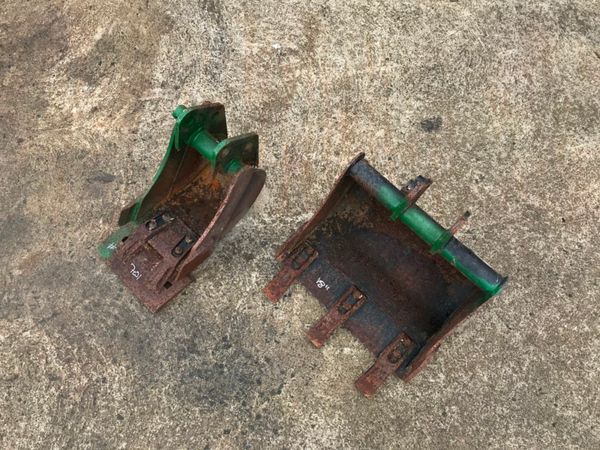 ***  9"....18"  MINI DIGGER BUCKETS.........25mm 234047535