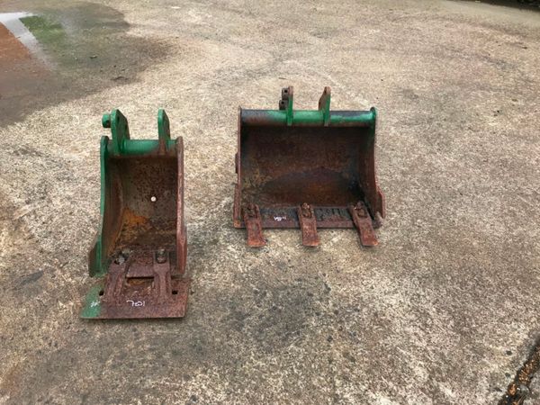 ***  9"....18"  MINI DIGGER BUCKETS.........25mm 234047543