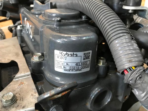*** KUBOTA 3 CYL PETROL ENGINE..WG972 *** 234047557