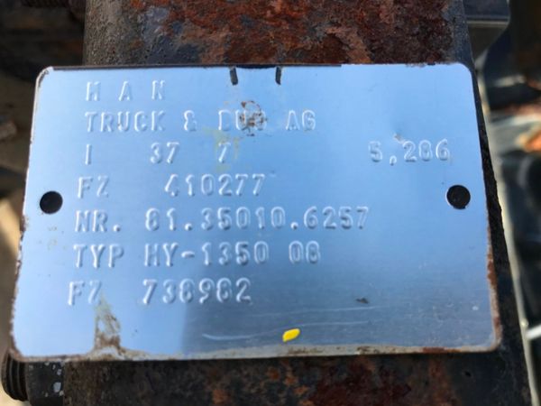MAN TGM 2014 MAN Double Drive Bogie Assembly 234051272