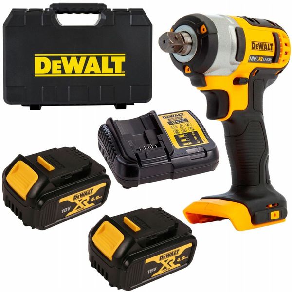 DEWALT DCF880N 18V XR Li-ion Compact Impact Wrench with 1 x 5.0Ah Battery & Charger 