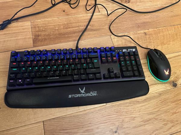 StormCrow Mechanical Gaming Keyboard & Mouse for sale in Dublin for €20 ...