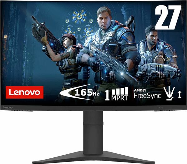 Lenovo G27 Curved 27" 165Hz FHD Gaming Monitor for sale in Cork for â‚¬