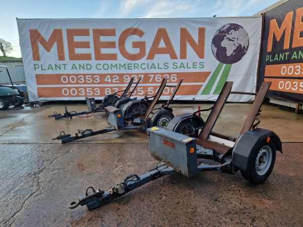 *** TEREX PEDESTRIAN ROLLER TRAILER *** 237851974