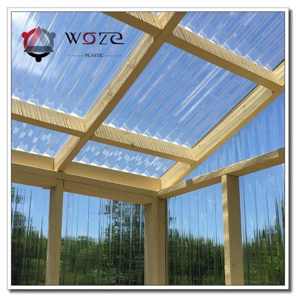Clear polycarbonate sheeting