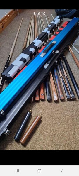 Pool and snooker cues