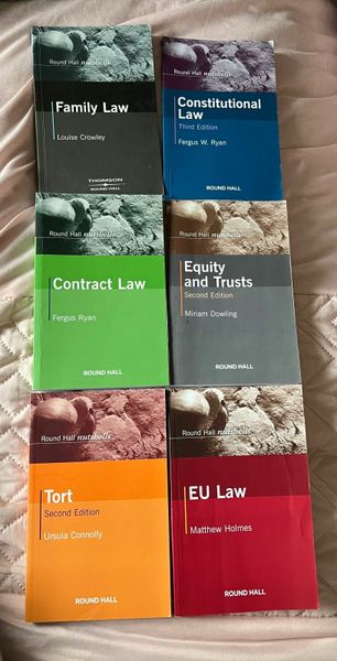 Round Hall Nutshells: Constitutional Law, Family Law, Contract Law, Equity & Trusts, Tort Law, EU Law