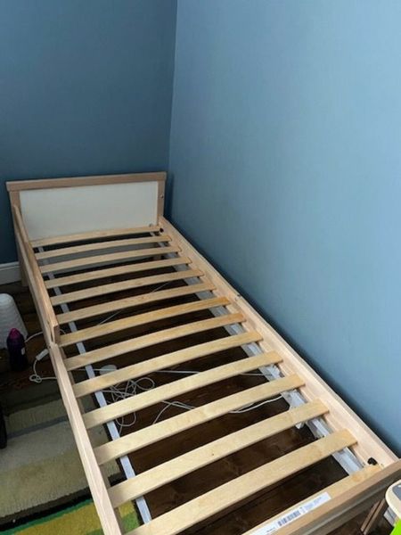 Toddler bed - solid wood