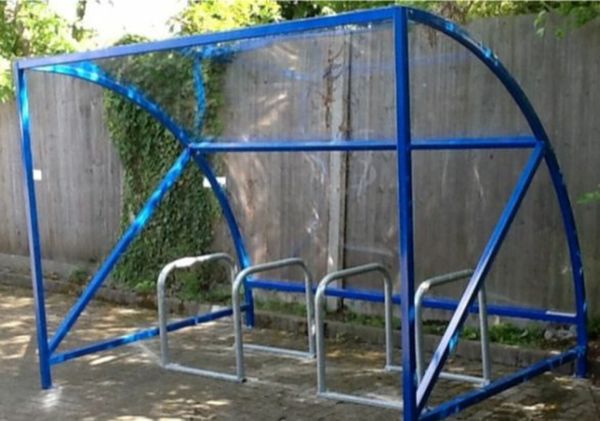Painted Bike Shelter For Sale