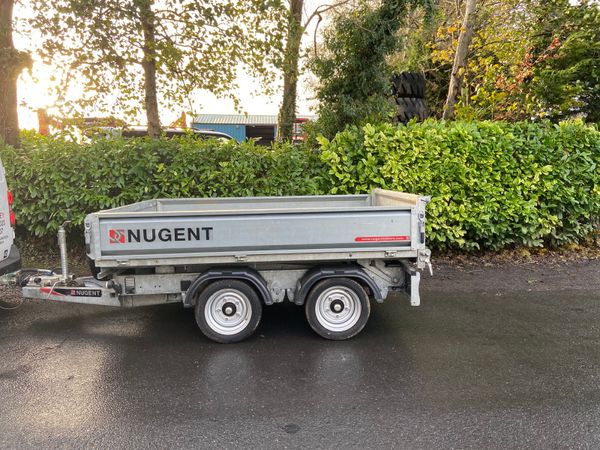 8x5’5 Nugent tipping trailer