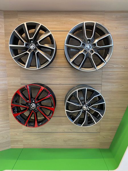 Selection of Škoda Alloy Wheels Available