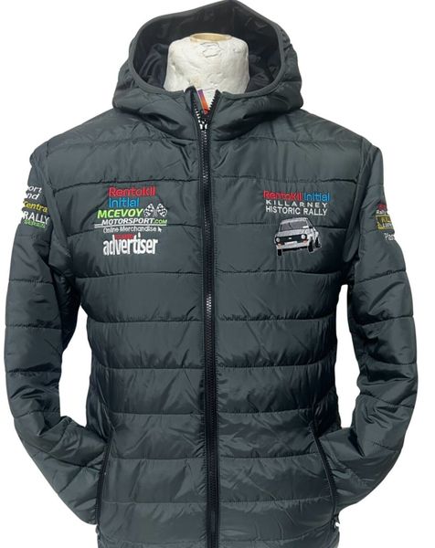 Killarney Historic Rally Puffer jacket SILVER GREY for sale in Cork for ...