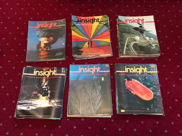 InTech Magazines- back copies from 1980