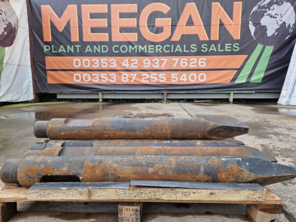 *** HYDRAULIC BREAKER REPLACEMENT CHISELS *** 230353911