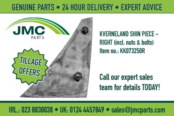 Genuine Kverneland Tillage Parts @ JMC Parts