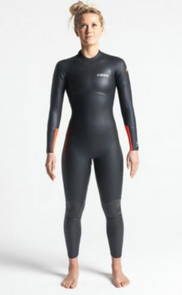 C Skins Swim Research 4:3 Ladies Back Zip Wetsuit
