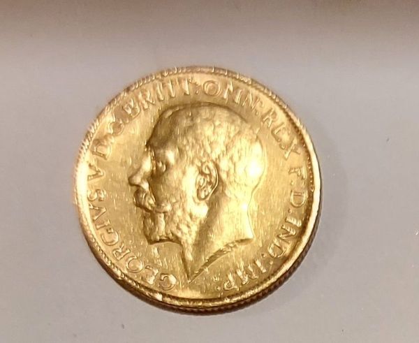 1912 full sovereign coin only excellent condition for age