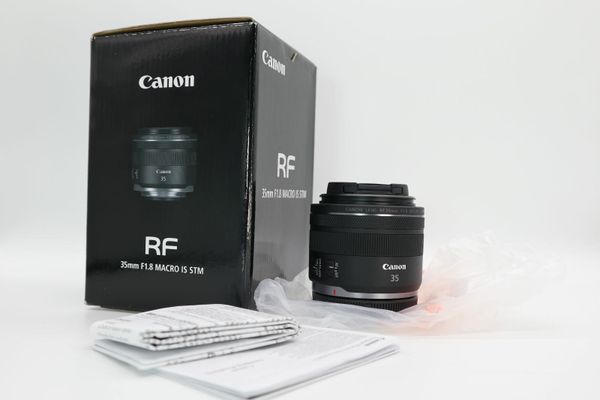 Canon RF 35mm F1.8 Macro IS STM Lens (Brand New)
