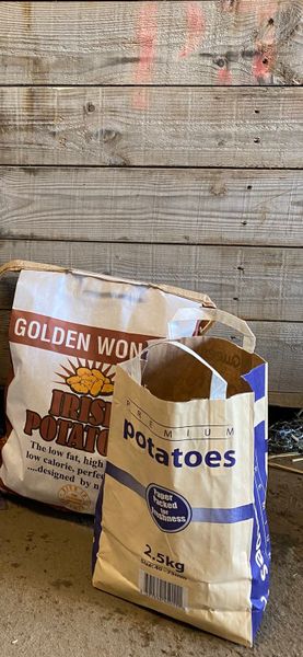 Golden wonder potatoes