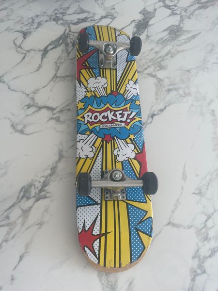 Skateboard SKATE ROCKET LOGO SERIES KAPOW 7,5''
