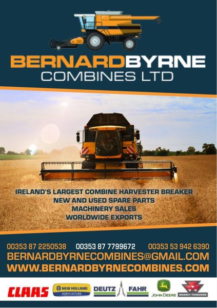 Combines Wanted for Export