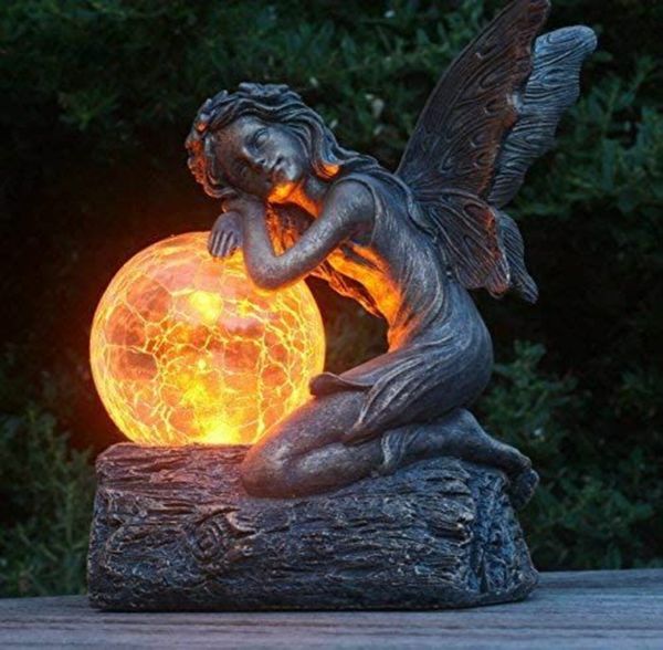 Felicity Solar Fairy - Garden Fairy Ornament/Statue