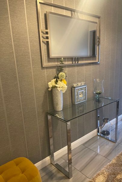Hallway Console table and mirror