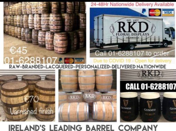 Whiskey Barrels - Nationwide Delivery