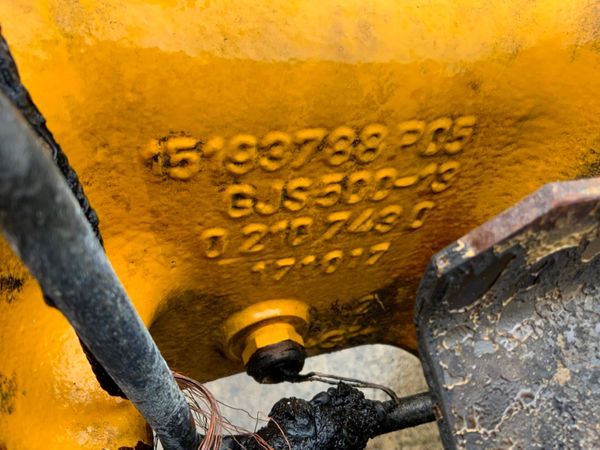 2017  VOLVO L120 WHEEL LOADER  AXLE ASSEMBLY 233336639