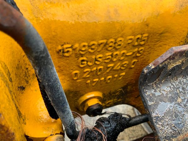2017  VOLVO L120 WHEEL LOADER  AXLE ASSEMBLY 233336641