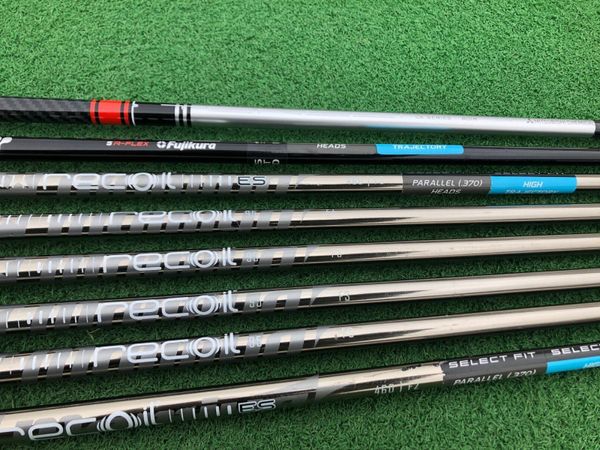 Taylormade iron fitting shafts