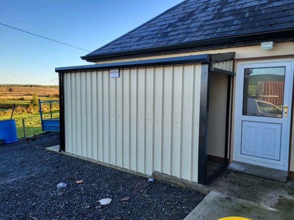 Footpath Lean to sheds