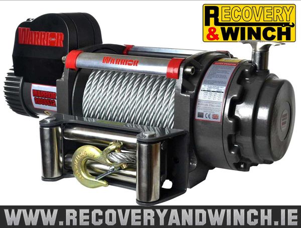 WARRIOR 20,000LB INDUSTRIAL 24V ELECTRIC WINCHES