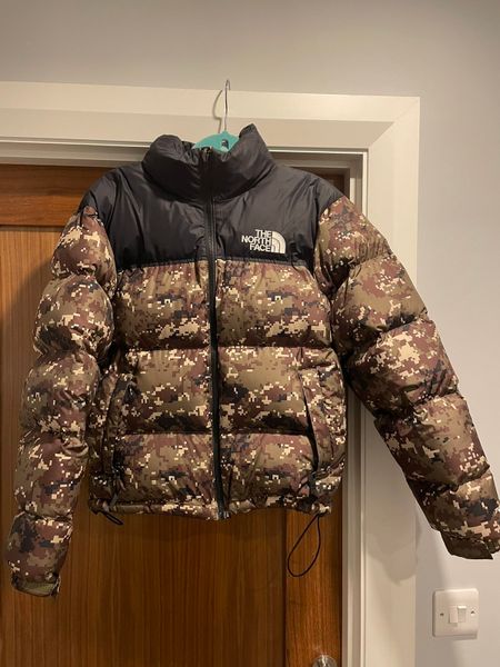 North face discount nuptse 1996 camo