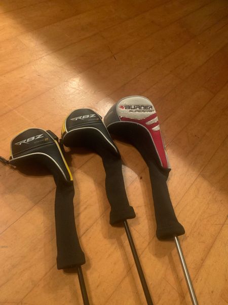 Taylormade driver, woods and rescue for sale