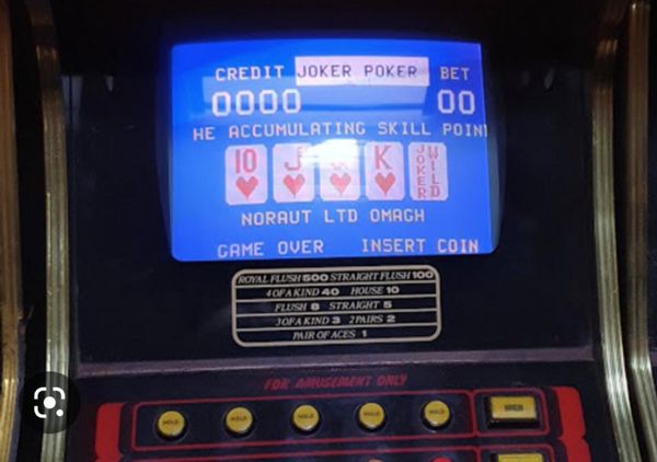 WANTED,,,,poker machine