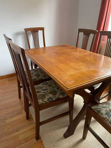 Cherry oak store dining table