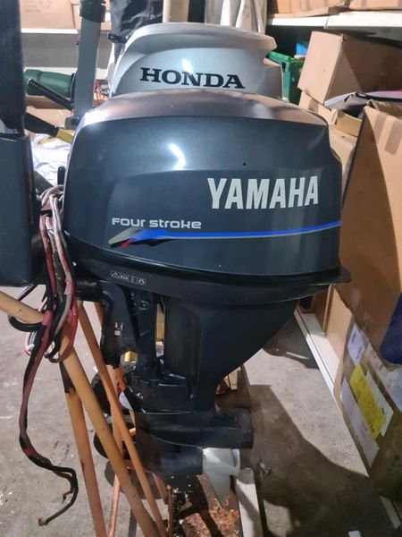 Reconditioned Yamaha 15 four stroke outboard