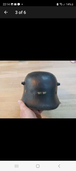 Irish Army Vickers Helmet