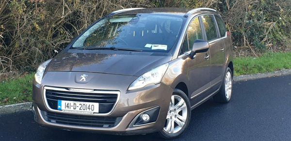 2014 PEUGEOT 5008 NEW NCT LOW MILEAGE