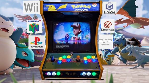 Pokemon Themed Bartop Arcade/Retro Emulation Machi