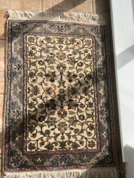 Two Keshan Hand Knotted Rugs