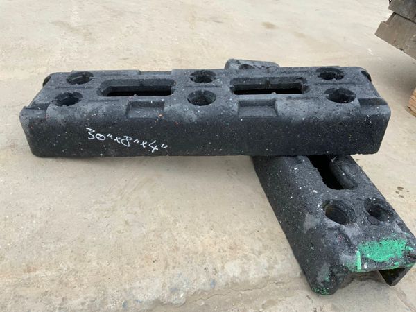 HERAS FENCING WEIGHTED FOOT BLOCKS 249682794