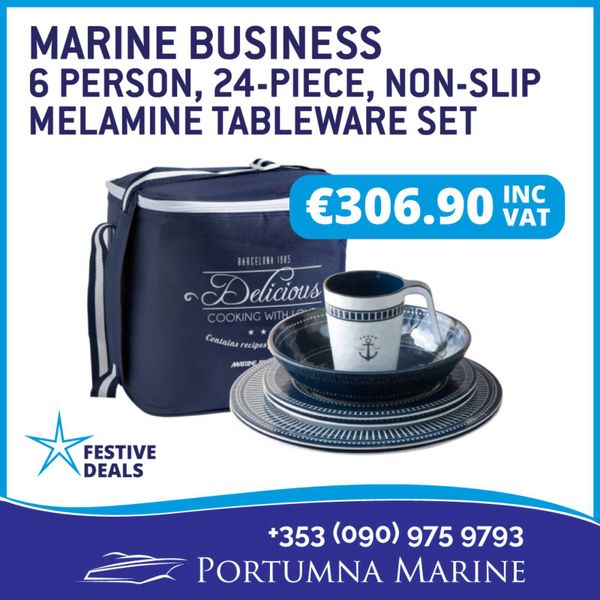 Marine Business - Sailor - 24 piece tableware set