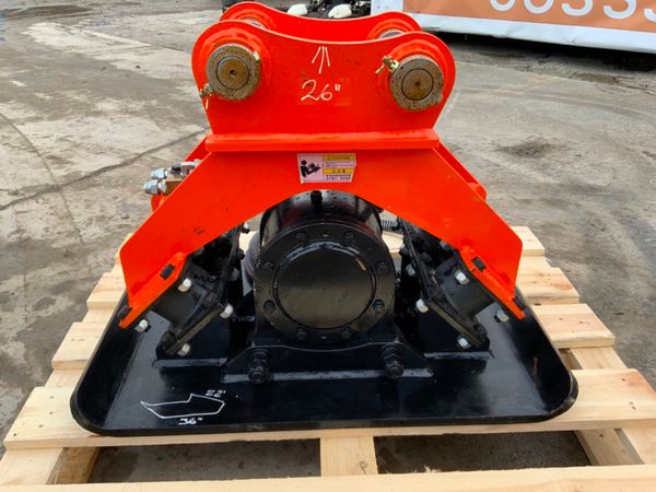 BLK WACKER / COMPACTION PLATE......45MM PINS 240307345