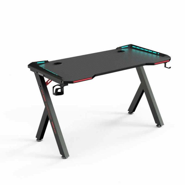 Gaming PC Table Desk With LED lights for sale in Co. Dublin for €129 on  DoneDeal