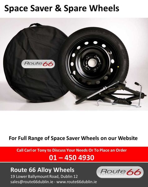 SPARE WHEELS AND SPACE SAVER WHEELS