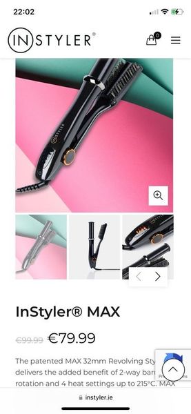 InStyler for sale in Dublin for €25 on DoneDeal