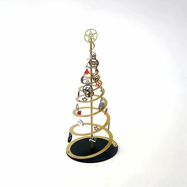 Metal Spiral Christmas Tree, Xmas Ornament Decoration Tree,, New Year