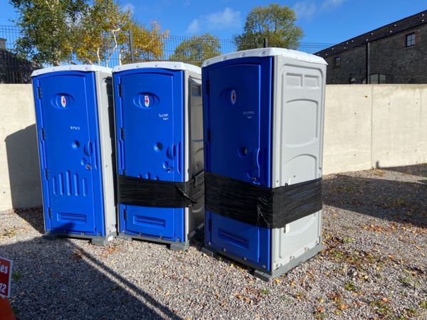 3 x brand new portable toilets
